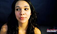 lovely brunette coed sabrina luvs getting her twat pounded then gulps down cumshot 😍💦