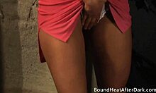 Voyeur Naughty European Lady Fingers Lesbian Slave in BDSM 69 Domination