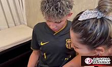 Agatha Fucks Naughty Stepmom To Keep Porn Secret From Dad