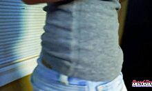 lovely brunette coed sabrina luvs getting her twat pounded then gulps down cumshot 😍💦