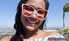 oh man this lil ebony teen 18+ just got totally cumsprayed everywhere looks so hot