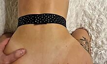 she takes hard anal creampie in all holes bedroom style