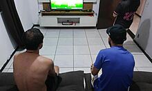 Husband's Bet Loss Wife Services His Friend