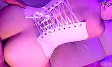 hot waitress fucks for cash in hidden bar room