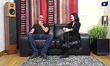 Alice the Toulouse Nympho Teases in Sexy Lingerie