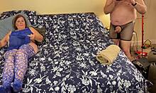 granny carmen deepthroats cock in car adventure