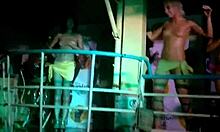 omg enf amateurs rip clothes in wild strip contest game 😂👙