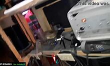 Coworker sucks me off 😍 hot cum fills her mouth!