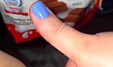 craziest food masturbation ever with this hot arab stepsis in la