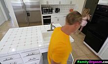 Old Man Pounds Stepdaughter Hard Before School!