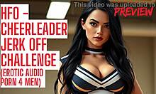 I make you explode hard in cheerleader jerk off contest game audio porn