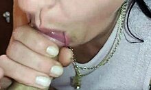 Please Dont Tell: Mature Milf Stepmom's Sloppy Cum-In-Mouth Blowjob Secret