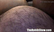 Hairy arab amateur ravages thick black booty part 3