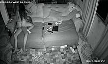 i caught my wife groping my friend's cock till hard then raw fucking home