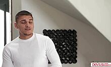 Big Tits Agent Lets Client Pound and Squirt All Over Her