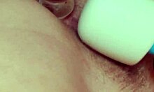 novinha flashes curvy body then rams dildo deep in asshole on video call