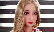 158 cm sharon sex doll teases with big tits and ass