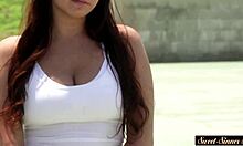 Curvy teen rides stepdad big cock cowgirl full taboo movie