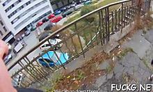 spy GLASSES guy RAMS mature FUR PIE in rough contest