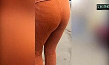 neighbor's wife holds out on husband but surrenders tight ass to street stranger