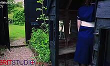 patient's oily relief from british nurse's sneaky handjob