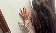 Asian Teen Rewards Porn Watcher with Pussy and Ass