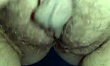 new video watch her get pissed on super hairy pregnant pussy