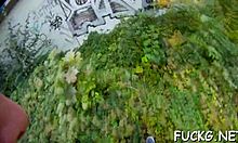 spy GLASSES guy RAMS mature FUR PIE in rough contest