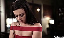 ever wonder why this milf stepmom lies to her horny stepson?