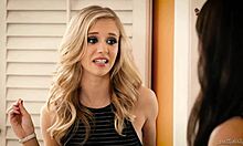 Bianca Breeze and Rachel James Fake Babysitters Suck Husband's Big Cock