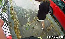 spy GLASSES guy RAMS mature FUR PIE in rough contest