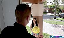 Jessica Jewels Turns Birthday Bash into Bent Over Big Cock Doggystyle Frenzy