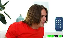 Stepbrother Stepsister Fight Turns Into Hard Fuck Session