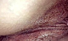 oh man, my hairy Brazilian pussy took a thick cock and huge cum load in amateur sex