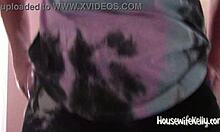 hot barefoot blonde housewife takes pov creampie deep in pussy with dirty talk