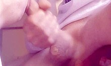 mature milf savors young boyfriend's load after deep intimate suck