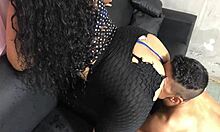 mi cuñada shows up at my house one afternoon while wife's shopping... damn those leggings