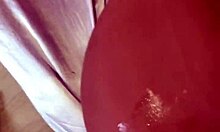 Blonde Fuck Doll's Tight Little Ass Pounded By Cock. Sex Toy Anal Action