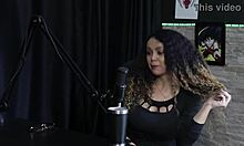 brazilian latina charlottye teases toys public swingers bdsm interview see through red sheer