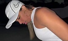 esposa running gets picked up by hung stud offering wild carona fuck full of tesão