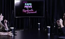 brazilian latina charlottye teases toys public swingers bdsm interview see through red sheer