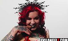 how does busty milf sabien handle xxxl dp from two monsters?