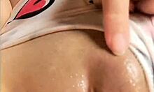 Why's this latina chica heating up watching porn solo now?