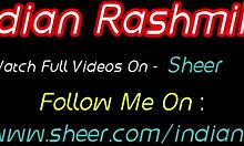 i luv ridin that cock so deep in my desi pussy til cum drips on ass oops