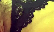 filipina babe in costume fingers her horny pussy teasing solo style