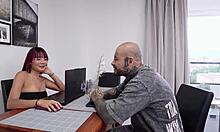 i let boyfriend pound stepsister-in-law doggy while i cowgirl his cock