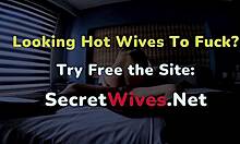 Wife goes wild on monster cock doggystyle while cuckold husband watches in shock