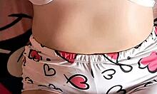 Why's this latina chica heating up watching porn solo now?