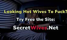 Wife goes wild on monster cock doggystyle while cuckold husband watches in shock