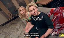 i catch my tight blonde girlfriend fucking old guy pov